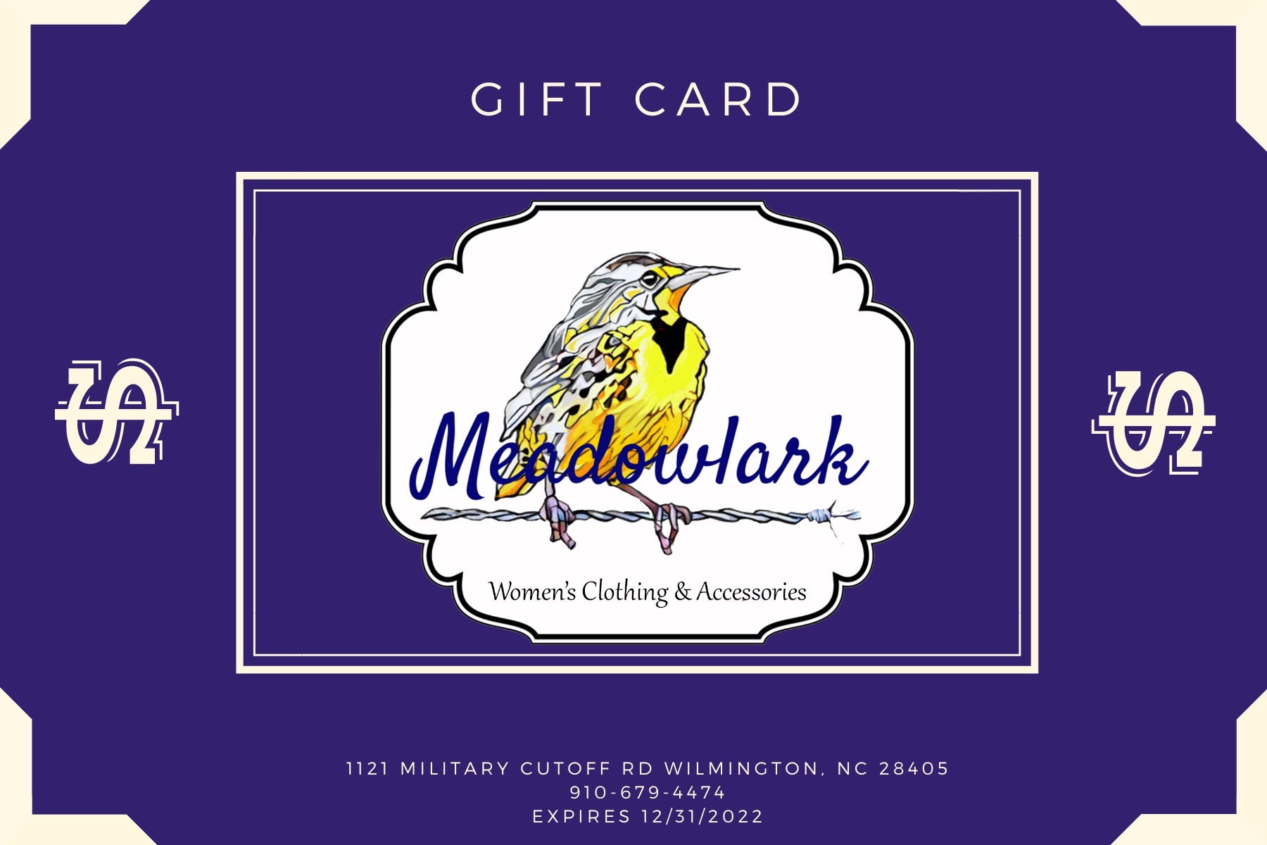 Meadlowlark Gift Card – Meadowlark