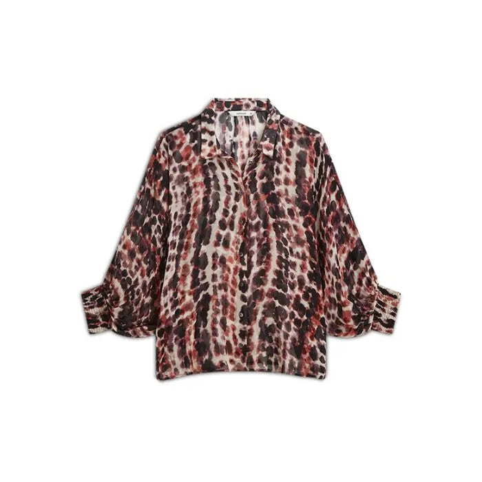 Blouse All Over Print Top by Summum