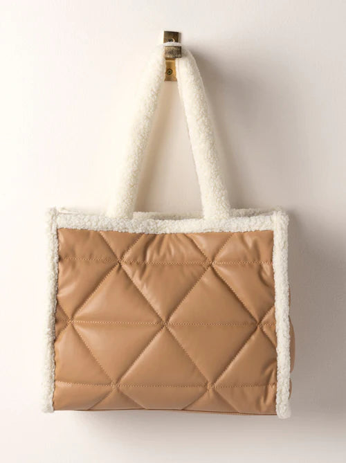 Verbier Tote by Shiraleah in Tan