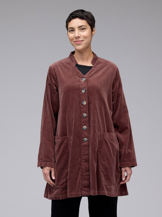 Velvet Coat by Cut Loose in Cola