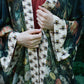 'I Dream in Flowers' Bamboo Duster Kimono Robe with Bees by Market of Stars