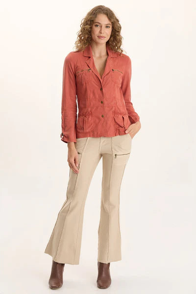 Jesper Jacket by XCVI in Papaver