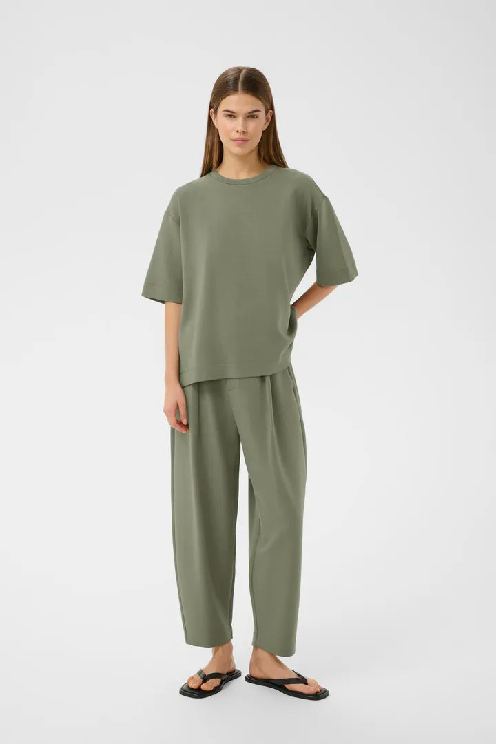 Pannie Oversize T-Shirt by InWear in Mulled Basil