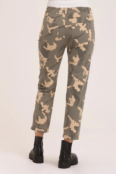 Printed Twiggy Pant by Wearables in Burlap