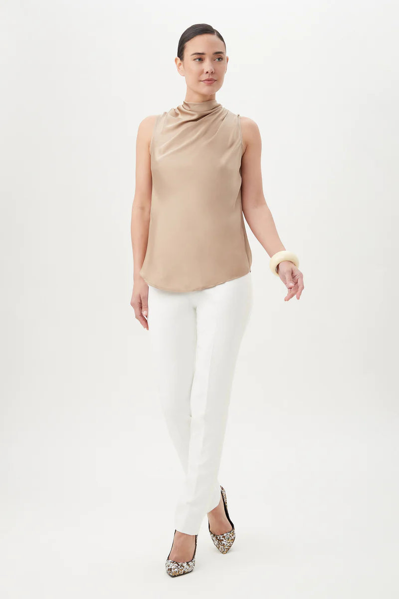 Lenaya Top by Trina Turk in Gold