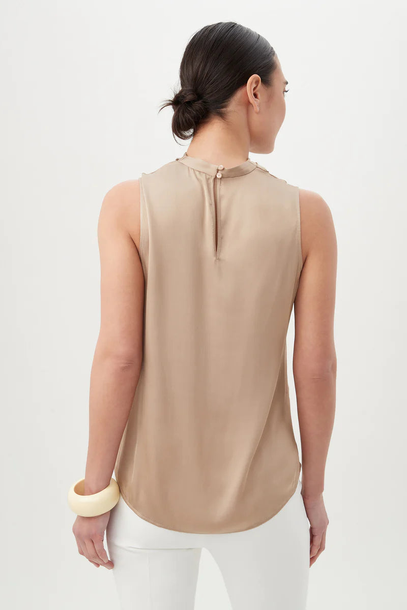 Lenaya Top by Trina Turk in Gold