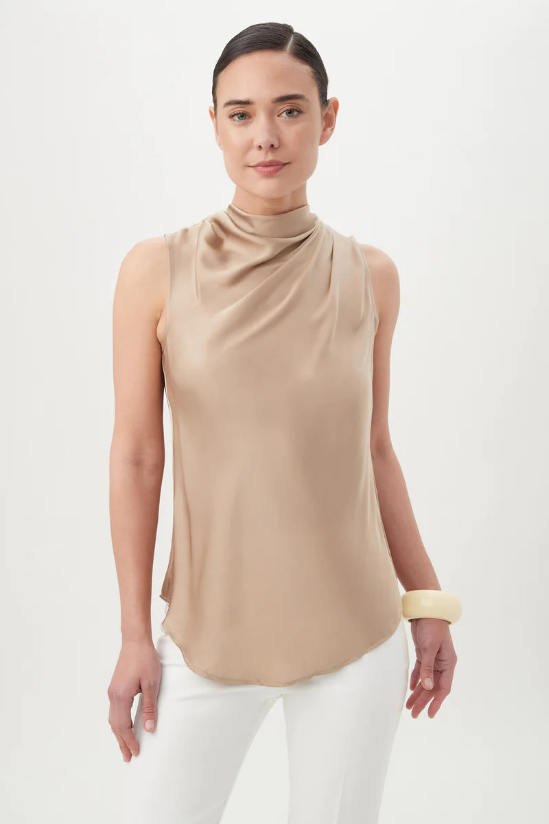 Lenaya Top by Trina Turk in Gold