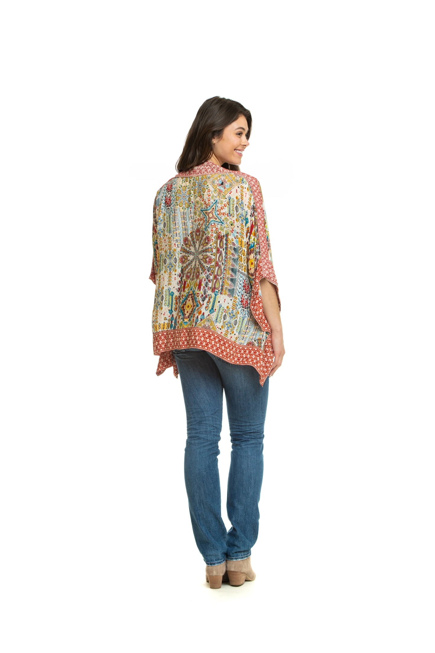 Raelyn Kimono by Tolani in Antique