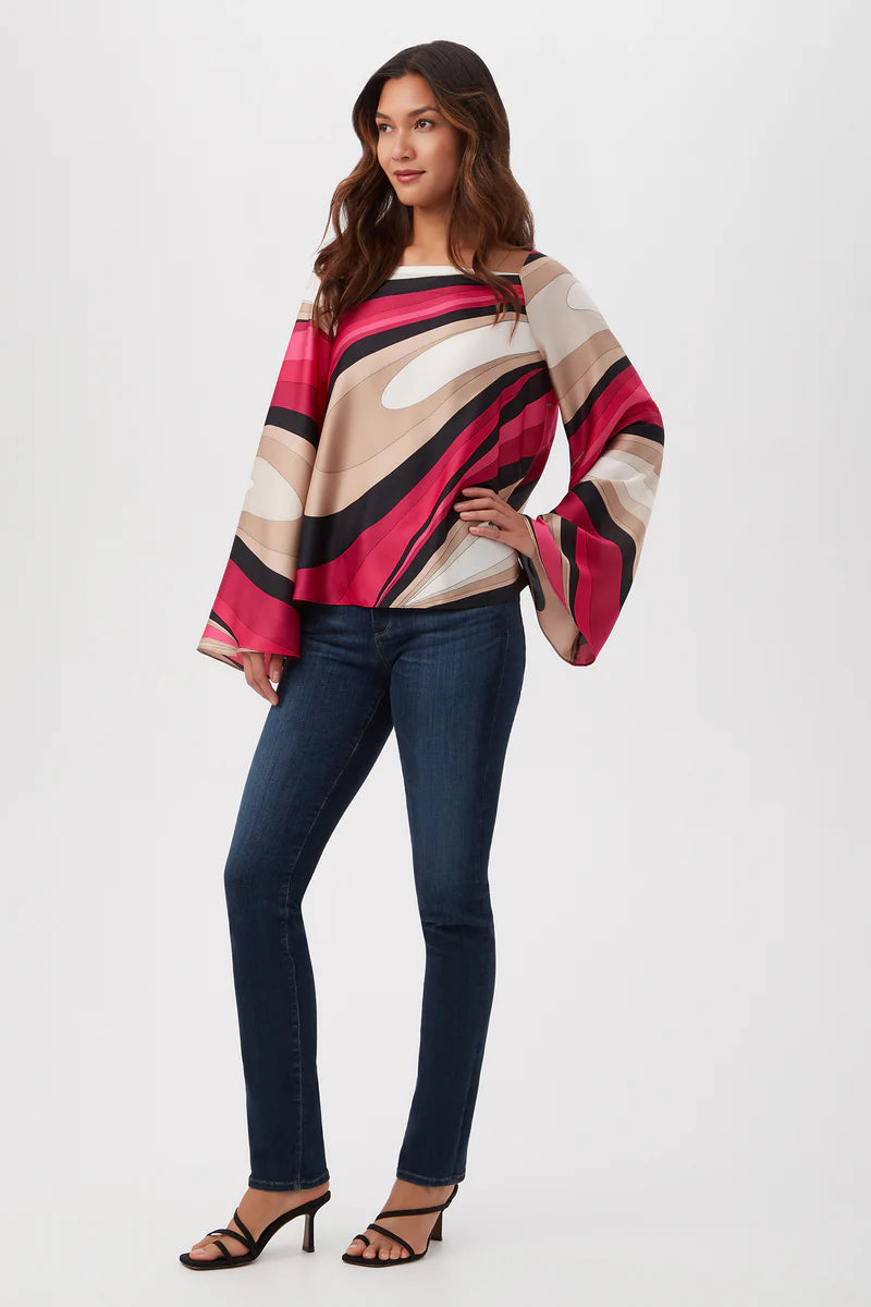 Torie Top by Trina Turk in Fairy Fuchsia