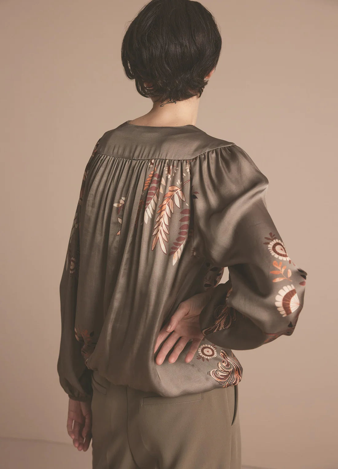 Crossover Blouse by Summum