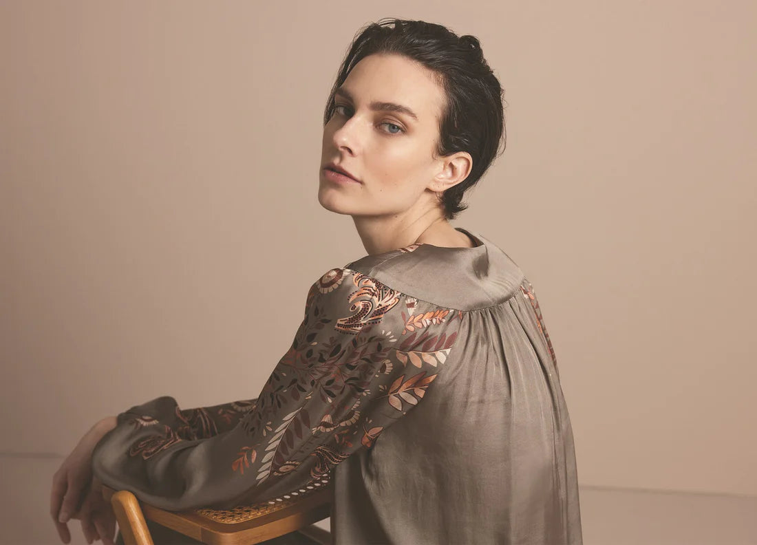 Crossover Blouse by Summum