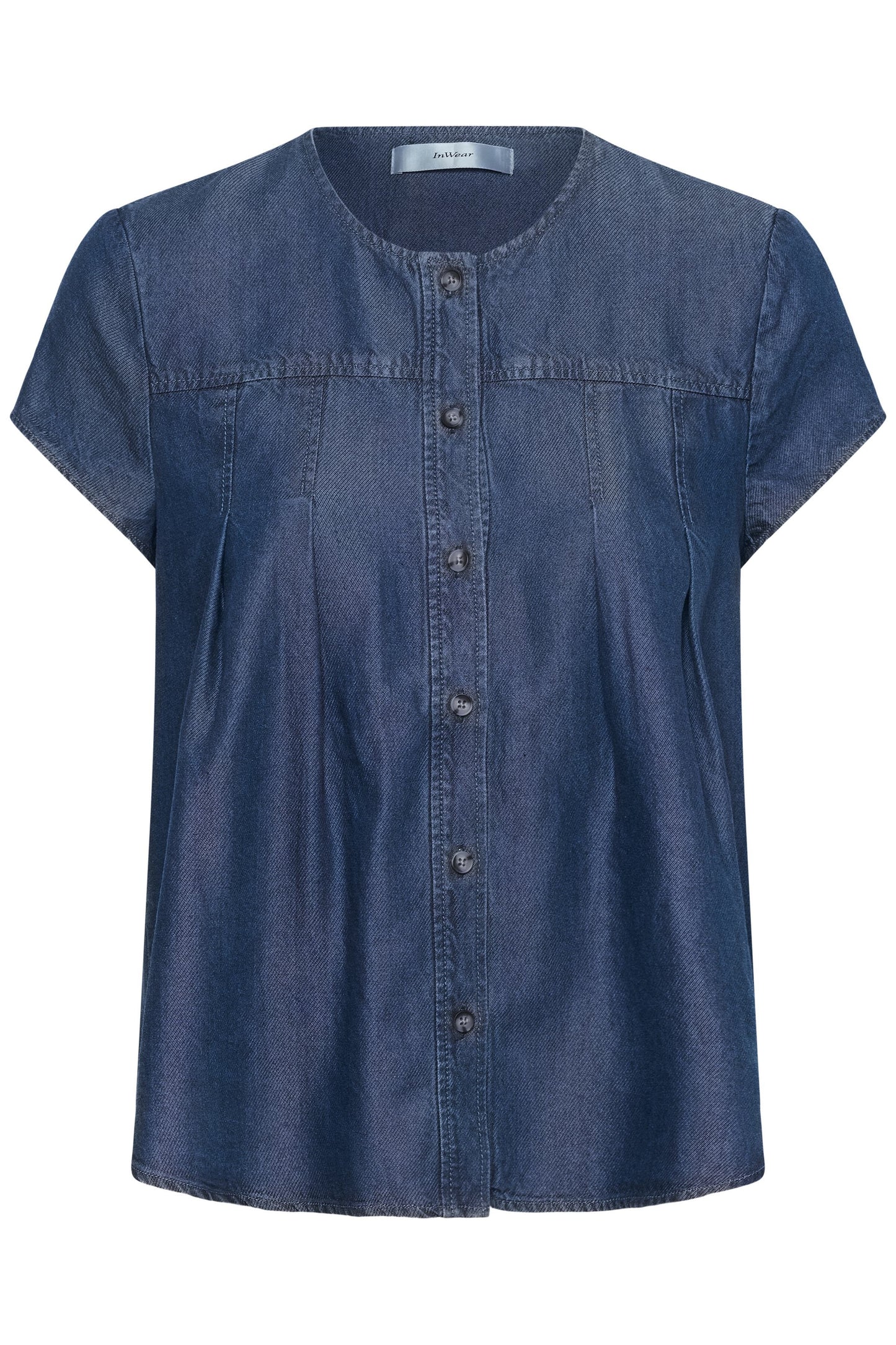 Eloise Top by InWear in Dark Blue Denim