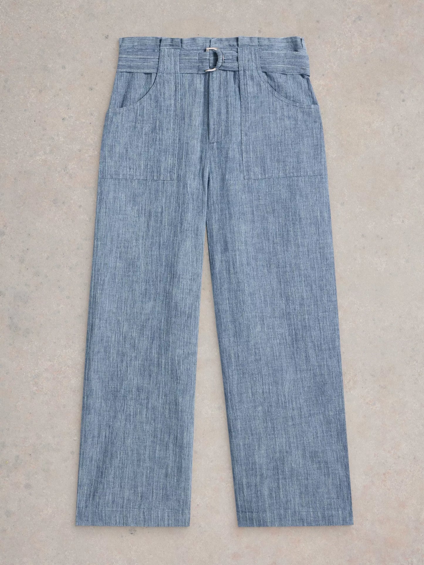 Teakie Stripe Trouser by White Stuff in Blue