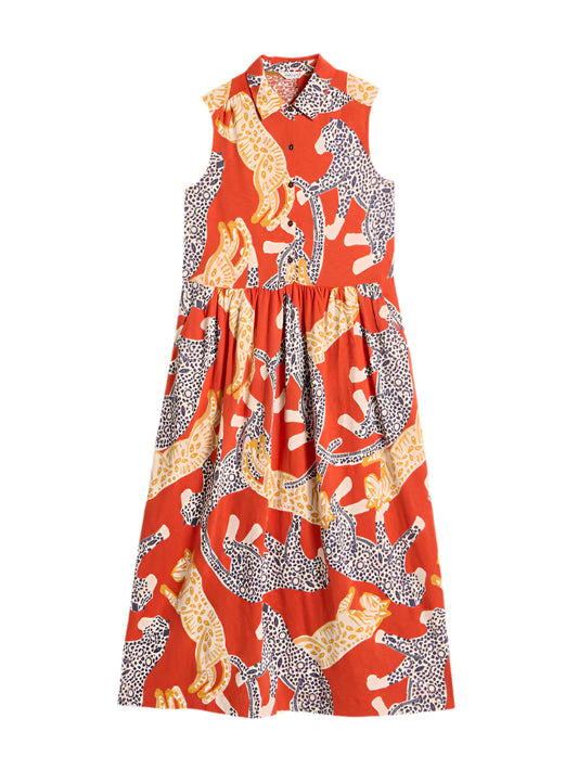 Rylee Jersey Shirt Dress by White Stuff in Red