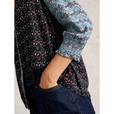 May Mixed Print Top by White Stuff in Blue Multi