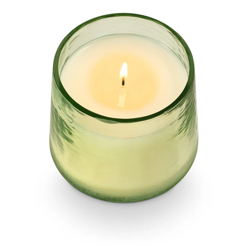 Hinoki Sage Baltic Glass Candle by Illume