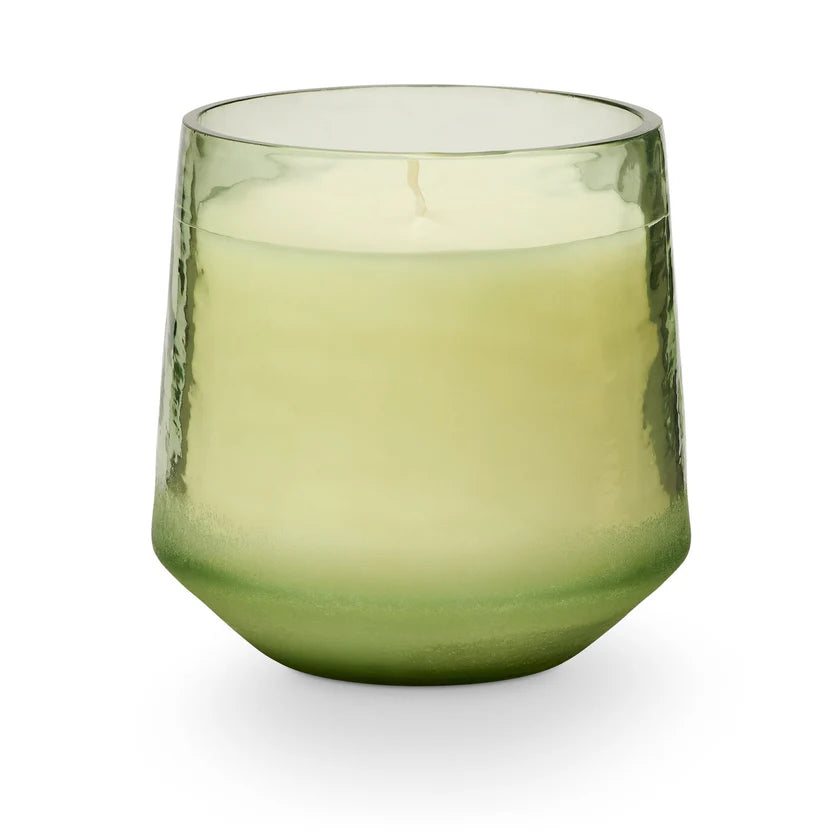 Hinoki Sage Baltic Glass Candle by Illume