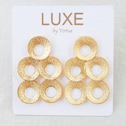 The Astrid LUXE Earrings by Virtue Jewelry Design