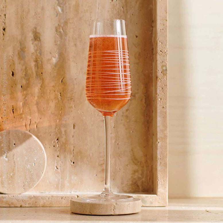 Solis™ champagne flute by Design Ideas