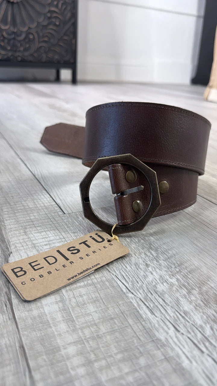 Dreampath Belt by Bed Stu in Teak Dip Dye