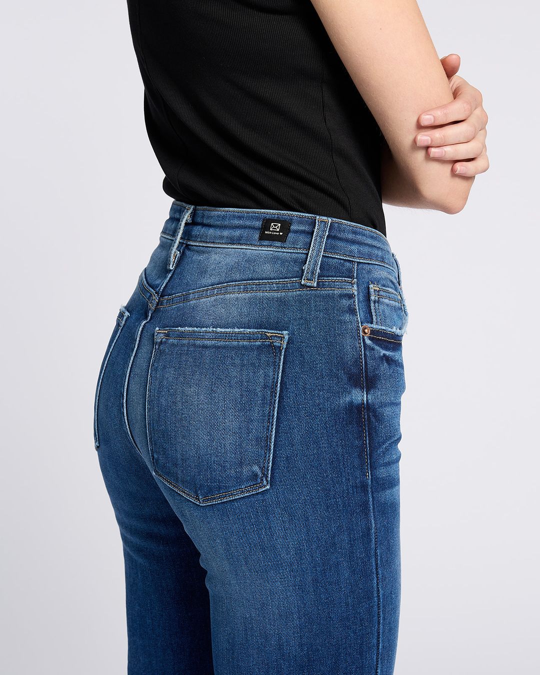 Venice Relaxed Straight Leg Jean By Letter to Juliet in Dark
