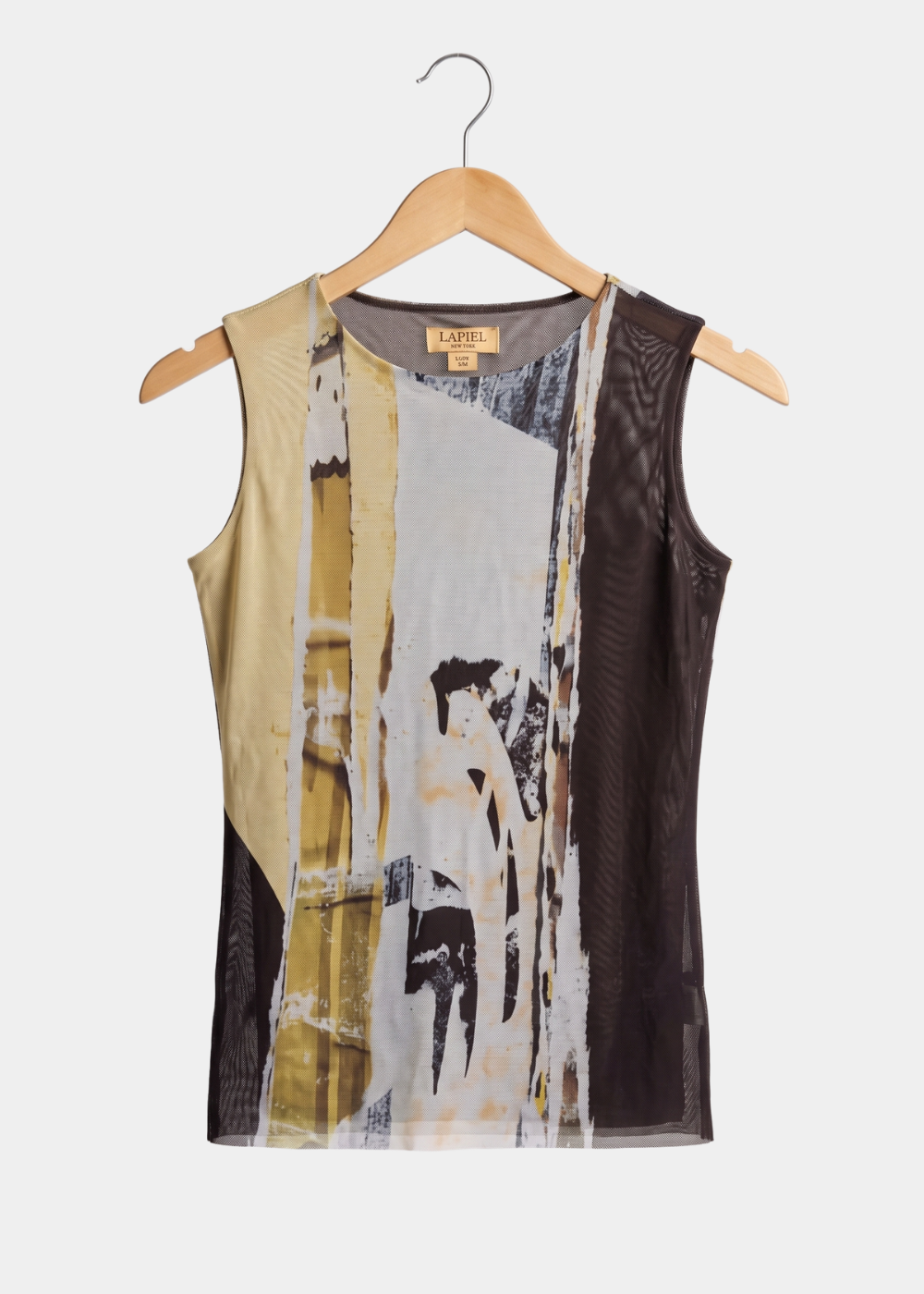 Florence Mesh Tank Top by AMB Designs in Off the Record