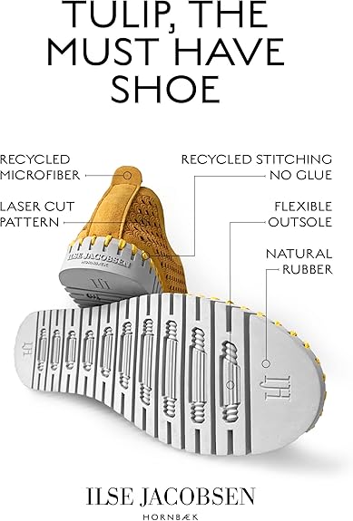 Tulip Platform Shoe by Ilse Jacobsen in Latte