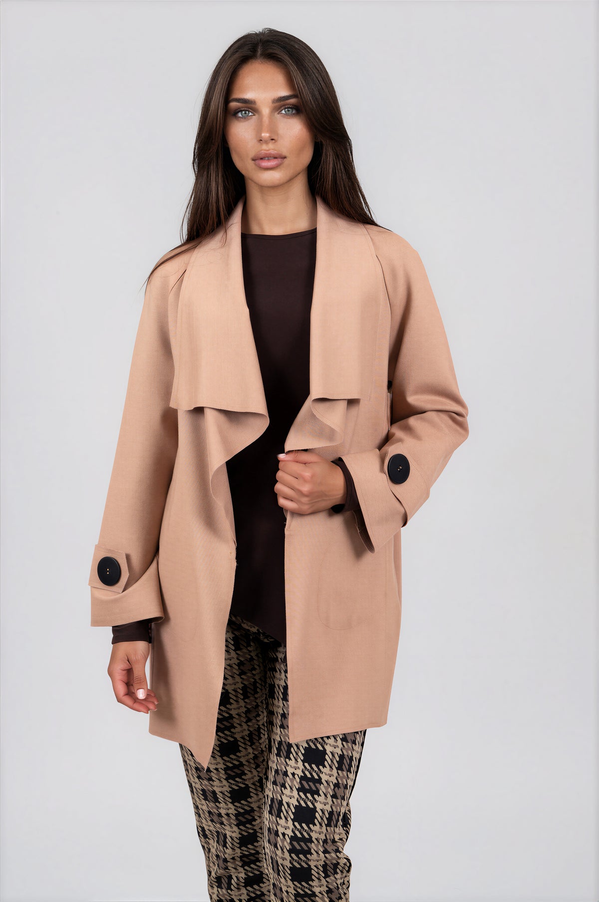 Ponti Jacket by Scapa Lauren Perre in Tan