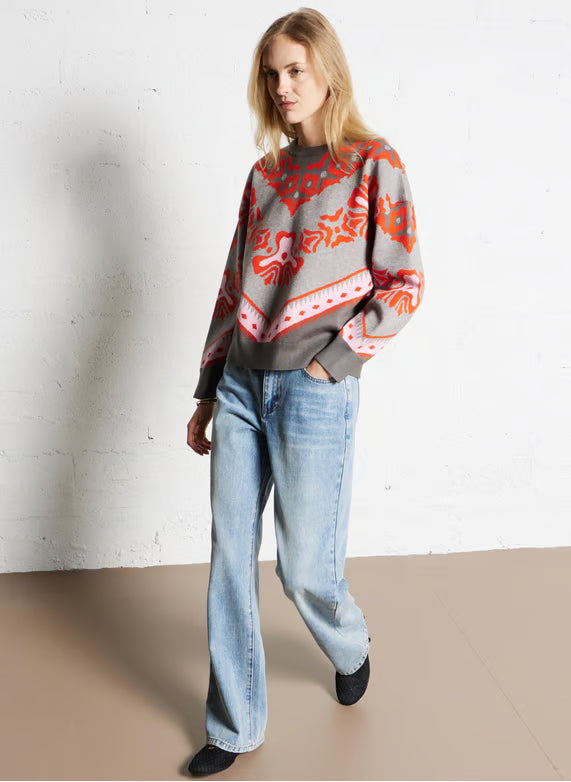 Pavaro Sweater by Suncoo in Grey