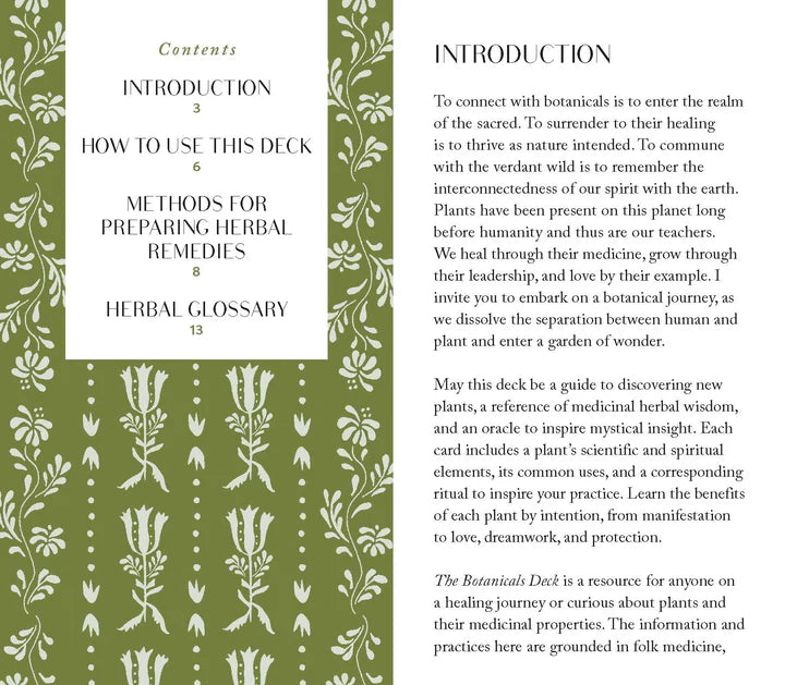 Botanicals Deck by Chronicle Books