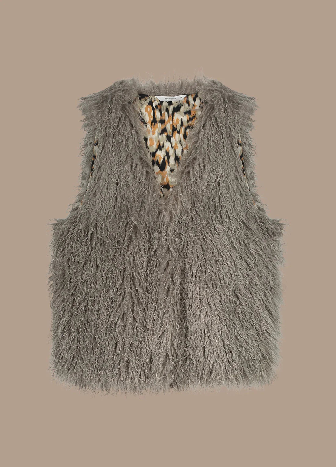 Faux Fur Gillet by Summum