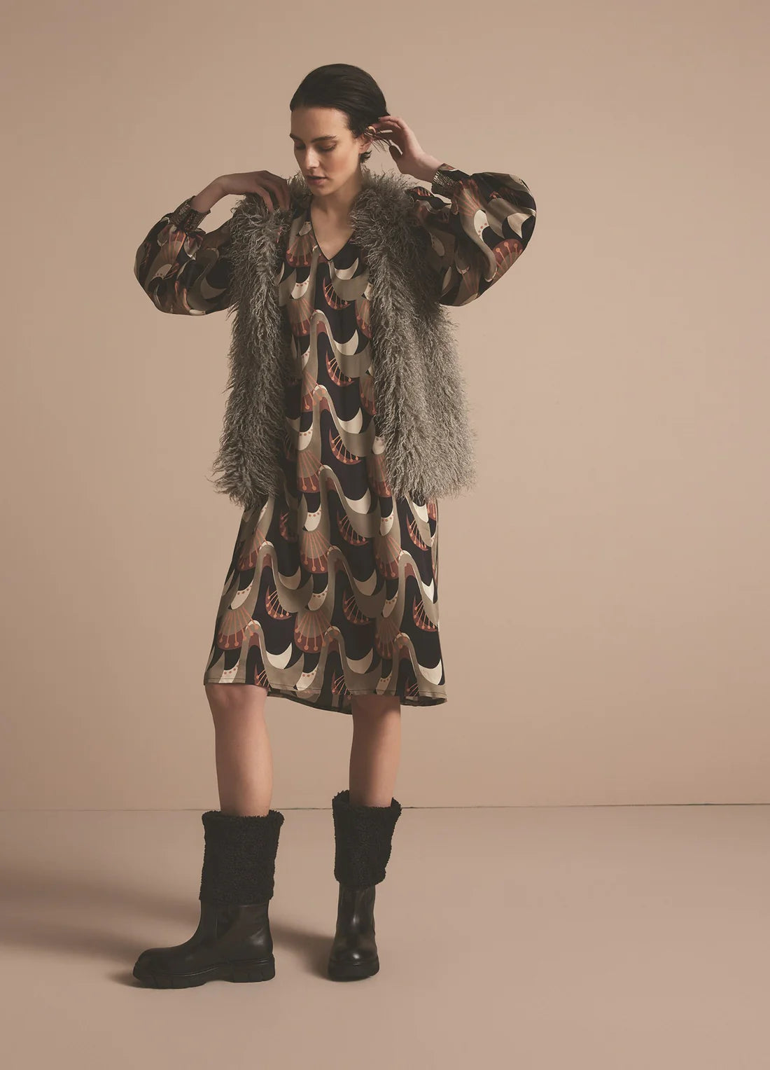 Faux Fur Gillet by Summum