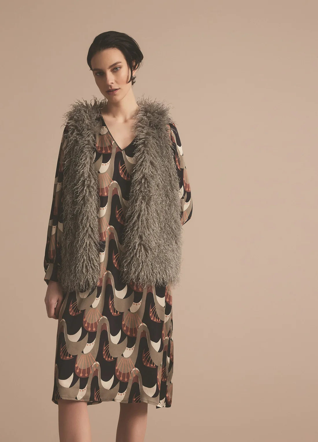 Faux Fur Gillet by Summum