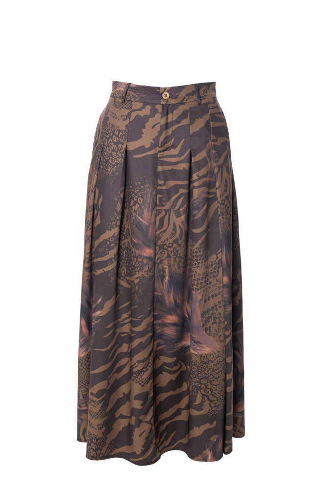 Mold Skirt by Anonyme in Green