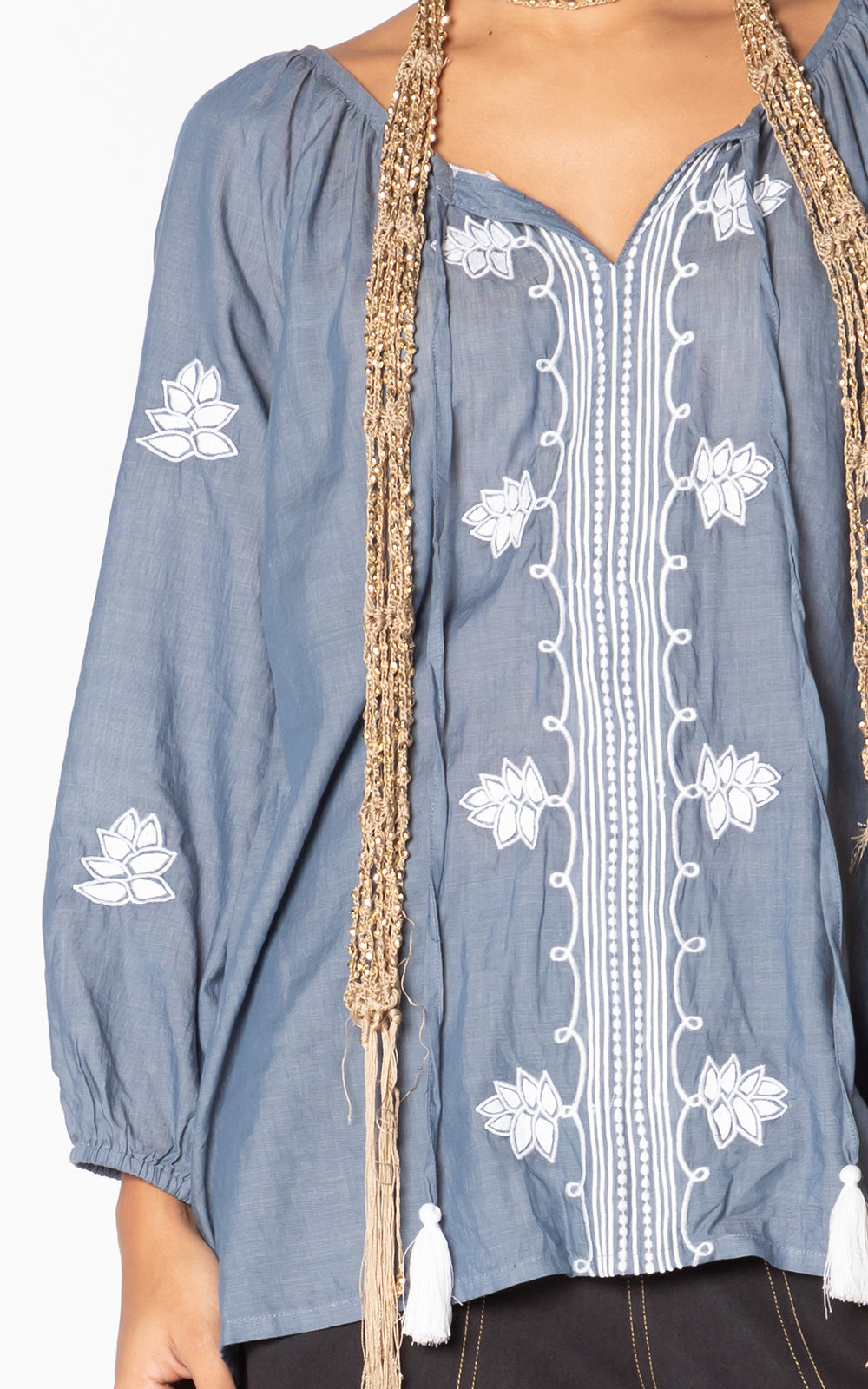 Andres Shirt by Ruby Yaya in Denim