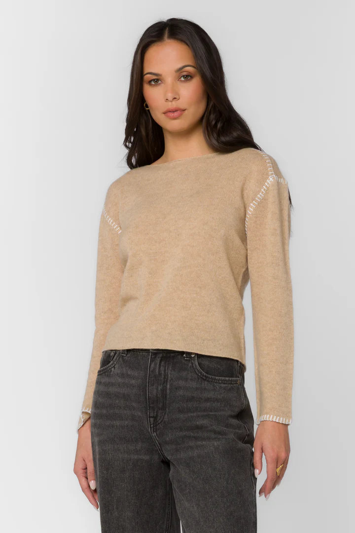 Arbor Sweater by Velvet Heart in Dune