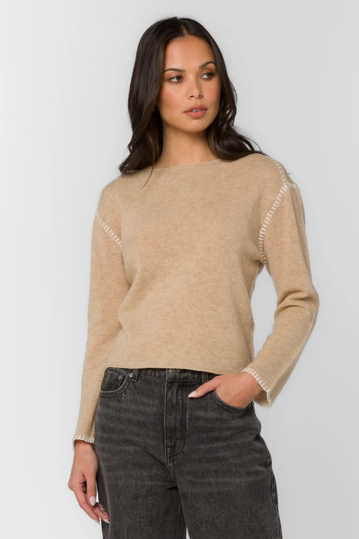 Arbor Sweater by Velvet Heart in Dune