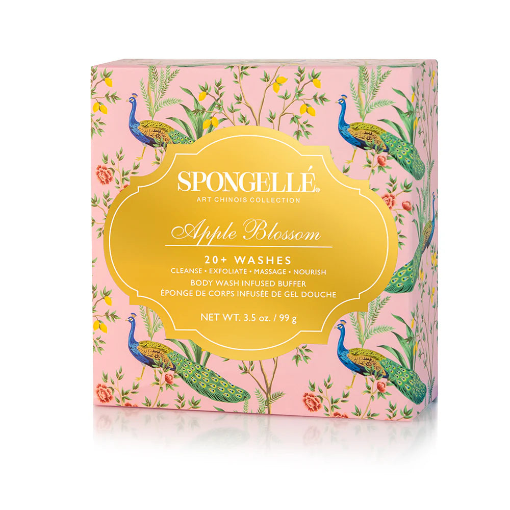 Apple Blossom Art Chinois Body Buffer by Spongelle