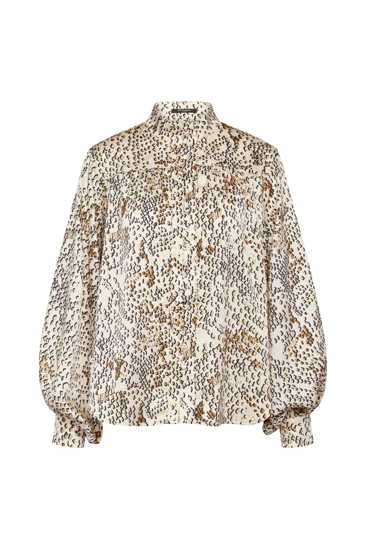 Acacia Mera Shirt by Bruuns Bazaar in Light AOP