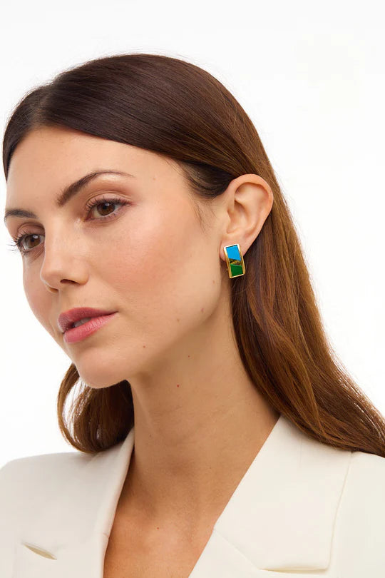 Cockburn Stud Earring by Brackish in Gold