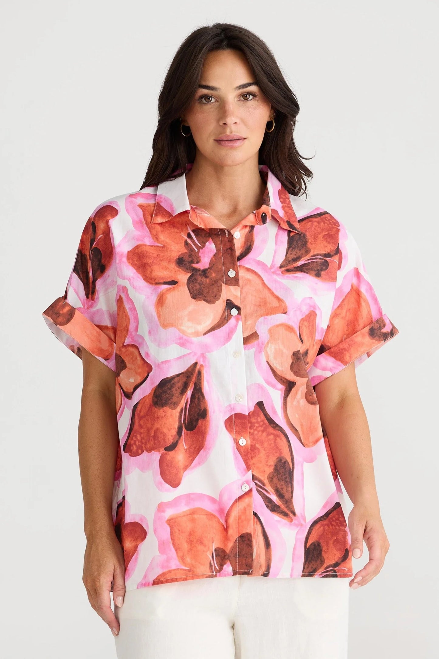 Alice Shirt by Brave & True in Azalea