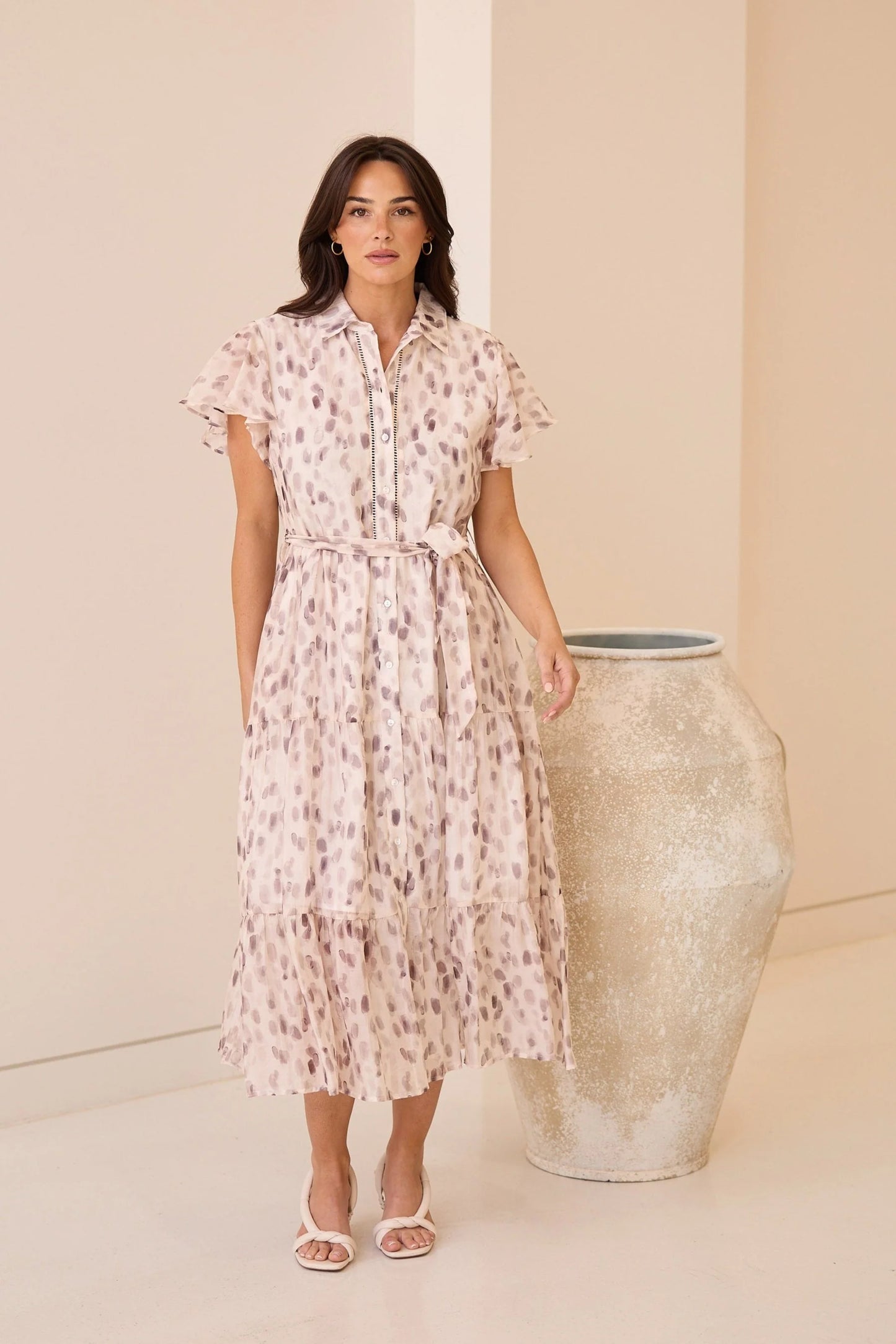 Alice Short Sleeve Dress by Brave & True in Watermark