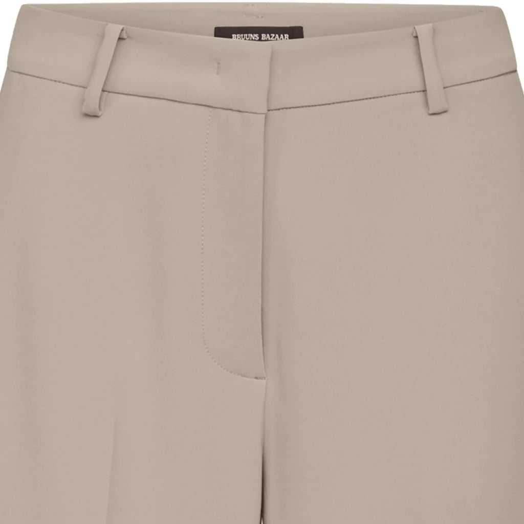 Brassica Eleza Pants by Bruuns Bazaar in Silver Mink