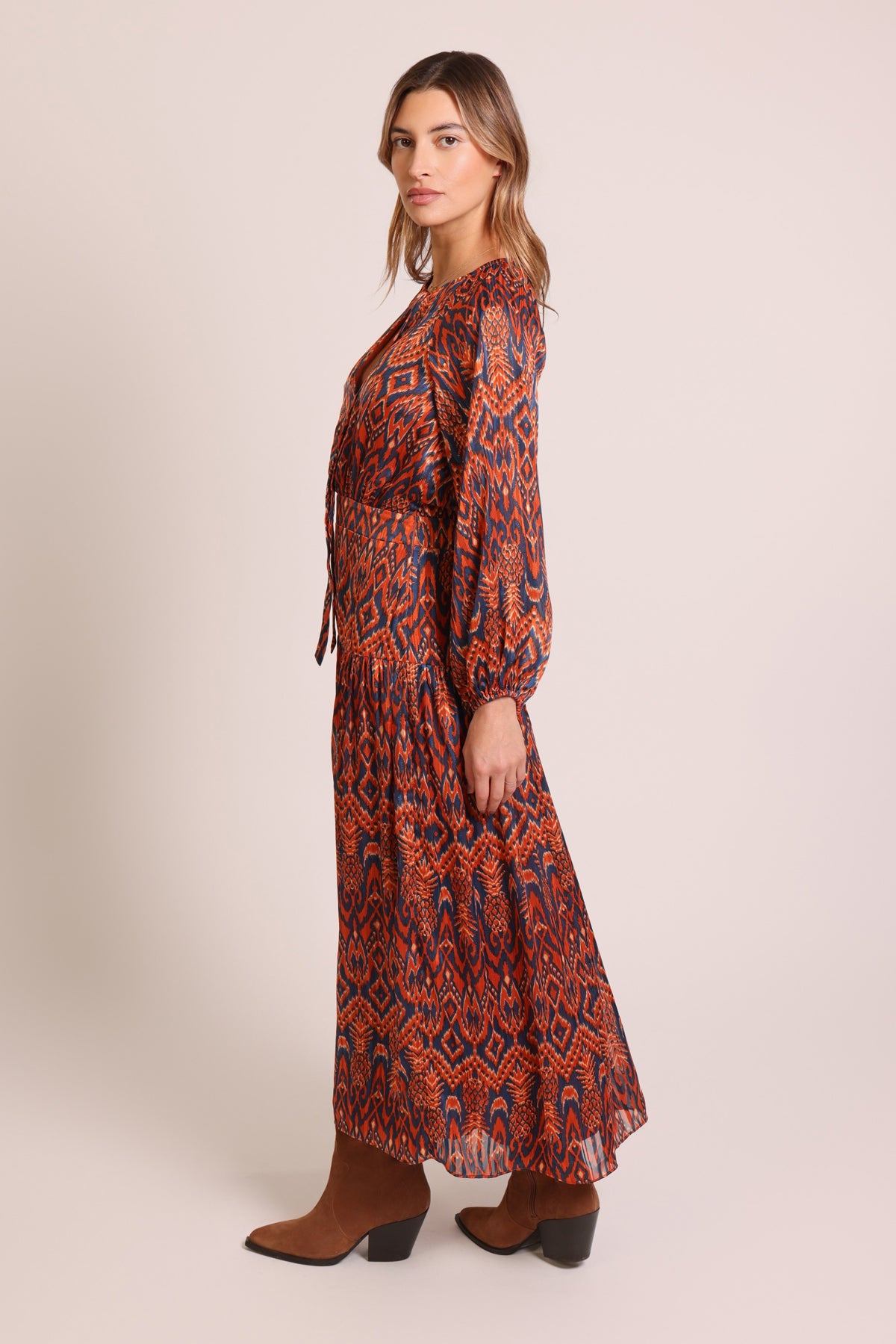 Blame Dress by Traffic People in Rust