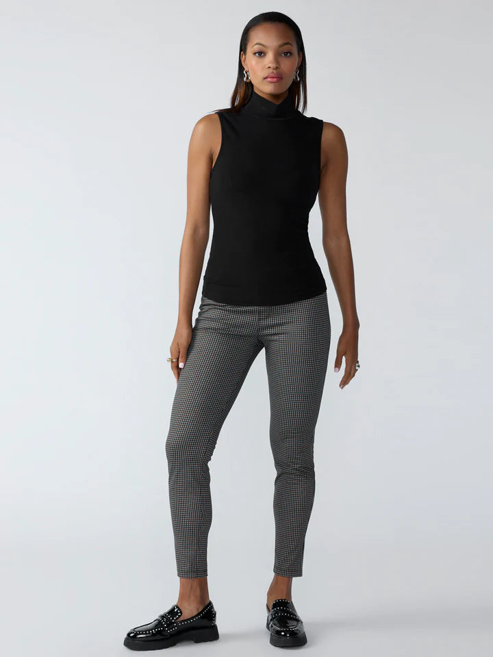 Runway Semi High Rise Legging by Sanctuary in Solid Gold Check