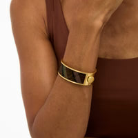 Amaya Hinge Cuff by Brackish