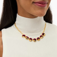 Ella Multi Bezel Necklace by Brackish