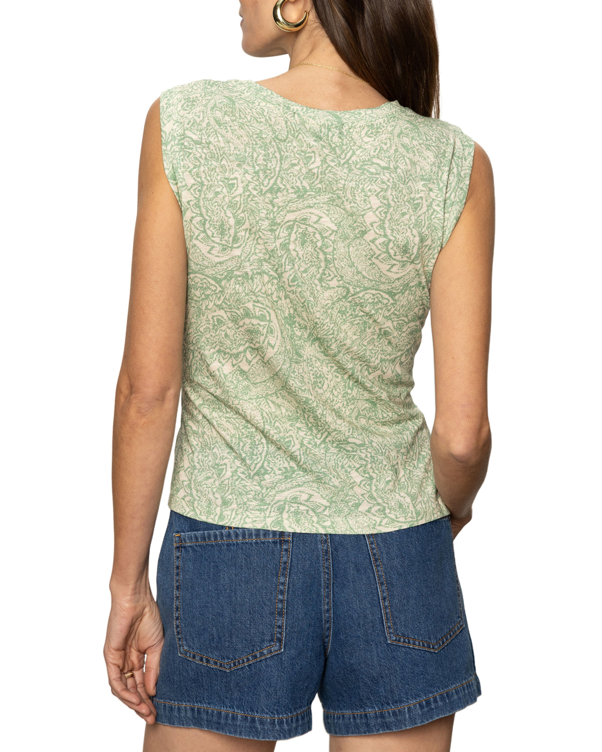 Draped Tank by Sanctuary in Mosaic