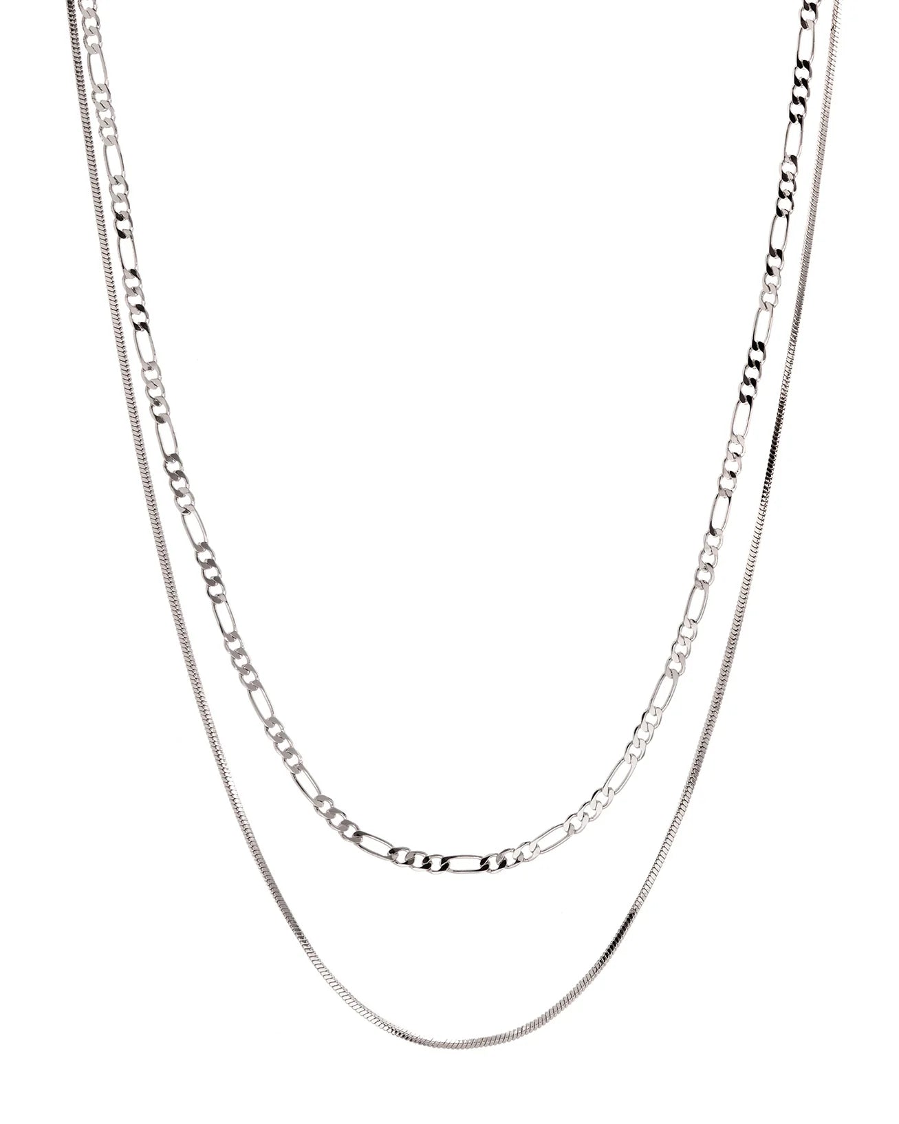 Cecilia Chain Necklace by LUV AJ in Silver