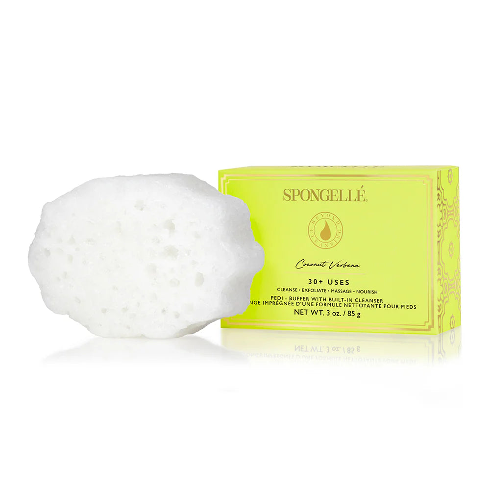 Coconut Verbena Pedi Buffer by Spongelle